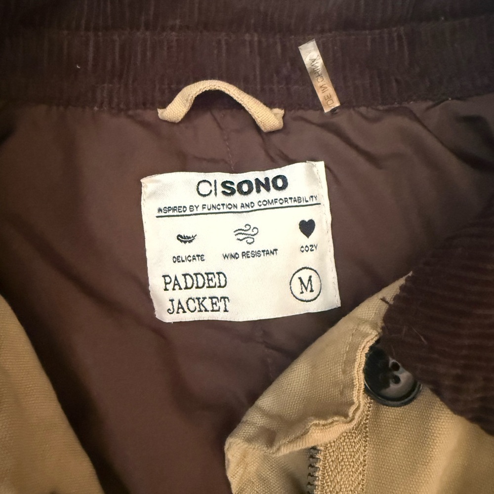 Ci Sono Padded Jacket Medium NWOT - Picture 2 of 4
